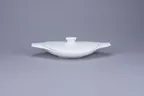 image of RAK Porcelain BCFSBTCOF26 - Oval China Baking Dish 10.3" Cocotte with Handles White, 10" - 6/Case