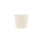 image of RAK Porcelain BCSPCU09M Spectra No‑Handle Cup, 3 oz (0.09 L) Bone China, Non‑Stackable, White – 12/Case