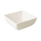 image of RAK Porcelain BUBS23 - Square 9" Buffet Bowl, 101.45 oz (3 Qt) Porcelain, Dishwasher Safe - 4/Case