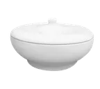 image of RAK Porcelain BUCD27 - Buffet Soup Tureen with Cover, 118‑1/3 oz 97 oz Porcelain, Dishwasher Safe - Case