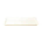 image of RAK Porcelain BUGN1.2F - 12"¾ x 10"7/16 x ¾" Half GN Rectangular Buffet Food Pan, White Porcelain- Case