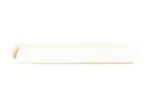 image of RAK Porcelain BUGN2.4F - 20" x 6-3/8" Porcelain Pan Liner, 42.25 oz (1-4 Qt) White, Safe - 1/Case