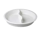 image of RAK Porcelain BUGN39D - 15-3/8" Round Buffet Gastronorm Pan Liner, 2" Height, Porcelain - Case