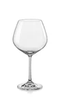 image of RAK Porcelain CALBUR19 Wine Glass, Burgundy, 19.3 oz, 4.4"×8.2" Tempered Rim Glass, Wine, - 24/Case