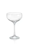 image of RAK Porcelain CALCPE06 - Coupe Wine Glass, 6 oz (3.7"D x 5.7"H), Glass with Tempered Rim - 24/Case
