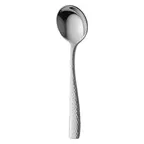image of RAK Porcelain CAUSOS - Sola Aura Soup Spoon, 6.8" Length, 18/10 Stainless Steel - 12/Case