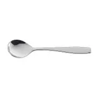 image of RAK Porcelain CBABOS Soup Bouillon Spoon, 7" Length, 18/10 Stainless Steel, Banquet Style - 12/Case