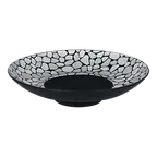 image of RAK Porcelain CBFDGD26 - Cobbles Round Plate, 10.25" Diameter, Deep Rim, Porcelain, Safe - 6/Case