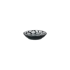 image of RAK Porcelain CBNNBD09 Butter Dish - Round 3.55" 4.4 oz, Silver Porcelain, Dishwasher Safe - 12/Case