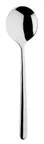 image of RAK Porcelain CDOSOS - Sola Donau Soup Spoon, 7.2" Length, 18/10 Stainless Steel - 12/Case