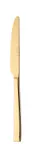 image of RAK Porcelain CDUDEKG Dessert Knife, 8.7" Stainless Steel, PVD Gold Durban Gold Finish - 12/Case