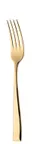 image of RAK Porcelain CDUDIFG Dinner Fork – 8.2" Fork, Stainless Steel, PVD Gold Durban Finish - 12/Case