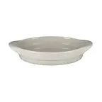 image of RAK Porcelain CFOD37WHBD - Oval 12" x 8" Sand White Porcelain Baking Dish, Multi‑Oven Safe - 3/Case