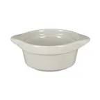 image of RAK Porcelain CFRD09WHBD Mini Cocotte, 3‑1/3" Dia, 3‑5 oz, Porcelain, Eared, Oven‑Microwave - 12/Case