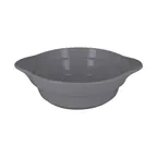 image of RAK Porcelain CFRD10GYBD - 4" Gray Porcelain Eared Bowl, 7-1/3 oz (0.22 qt) Dishwasher Safe - 12/Case