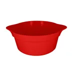 image of RAK Porcelain CFRD28BRBD Cocotte Dish, 11" Ember Red Bowl, 155.5 oz Eared Handles - 1/Case