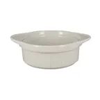 image of RAK Porcelain CFRM11WH - 4-1/3" Round Eared Ramekin, White Porcelain, Oven/Microwave Safe - 12/Case