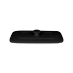 image of RAK Porcelain CFRT20BKLD - Rectangular Tureen Lid, Volcano Black Porcelain, Oven‑Microwave Safe, 3/Case
