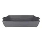 image of RAK Porcelain CFRT32GYBD - Baking Dish, 2.8 Qt, 12"5/16 x 8"5/8 in, Porcelain, Oven Safe - 3/Case