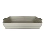 image of RAK Porcelain CFRT39WHBD - Baking Dish, 15.3" x 9.4" White Porcelain, Oven/Microwave Safe - 3/Case
