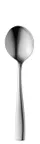 image of RAK Porcelain CHASBOS - Halo Satin English Soup Spoon, 6.8" Length, 18/10 Stainless Steel - 12/Case