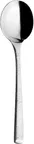image of RAK Porcelain CHESOS - Sola Hermitage Soup Spoon, 7" Length, 18/10 Stainless Steel - 12/Case