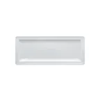 image of RAK Porcelain CHPCLRP29 Charm Plate, 11"-2/5" x 4-11/16" Porcelain, Oven/Microwave Safe - 12/Case