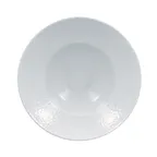image of RAK Porcelain CHPCLXD23 - 9" Round Deep Charm Plate, 10 oz White Porcelain, Oven/Microwave - 6/Case