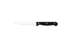 image of RAK Porcelain CHSTKPOMP - Steak Knife, 8.75" Blade, 18/10 Steel, Black POM Handle - 1/Case