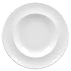 image of RAK Porcelain CLDP24D185 - 9" Round Deep Bowl, 24.7 oz Porcelain White, Dishwasher Safe - 12/Case