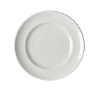 image of RAK Porcelain CLFP29 Round Plate 11-3/7" Diameter Edge Dishwasher Microwave Safe Resistant - 12/Case