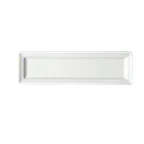 image of RAK Porcelain CLRP33 Gourmet Rectangular Plate, 13" x 9", Porcelain, Flat, Dishwasher Safe - 6/Case