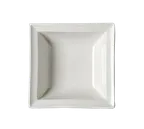image of RAK Porcelain CLSB16 - Square 6" 16 oz Salad Bowl, Porcelain, Dishwasher & Microwave Safe - 12/Case