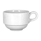 image of RAK Porcelain CLSC23D184 - Bouquet Cup 7.8 oz (3.3" Dia.), Porcelain, Dishwasher Safe - 12/Case