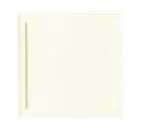 image of RAK Porcelain CLSP27 Square Plate 10.625" Flat Edge Porcelain, Dishwasher & Microwave Safe - 12/Case