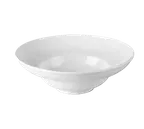 image of RAK Porcelain CLXD23 Bowl, 9" Round, 12 Oz, Extra Deep Rim, Dishwasher & Microwave Safe - 6/Case