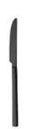 image of RAK Porcelain CMXDEKMB Dessert Knife – 7.8" Length, Stainless Steel, Matte Black Finish - 12/Case