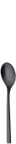 image of RAK Porcelain CMXDMSMB Demitasse Spoon, 4.4" Length, Steel, Matte Black Finish - 12/Case