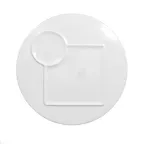 image of RAK Porcelain CRRP2Z - 11.8" Round China Plate, Porcelain, Ivoris White, Oven Safe, 6/Case