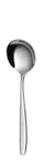 image of RAK Porcelain CTUSOS Tulip Soup Spoon, 7.13" 18/10 Stainless Steel, Polished - 12/Case