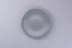 image of RAK Porcelain DGEACP21C5 8.3" Round Coupe Plate, Grey Ceramic Stoneware, Microwave Safe - 12/Case