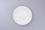 image of RAK Porcelain DGEACP21C7 8.3" Round China Plate, White Ceramic Stoneware, Microwave Safe - 12/Case