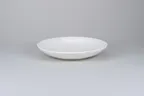 image of RAK Porcelain DGNNDP23CS - 9" Round Deep Coupe Porcelain Plate, White Celeste, 12/Case