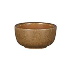 image of RAK Porcelain EABR08RT - 3.5 Oz 3.15" Round Ramekin, Oven Microwave Freezer Safe Rust - 12/Case