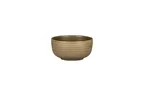 image of RAK Porcelain EABW12SDB - 13.35 oz Brown Ceramic Bowl 4.7" Dia, Microwave Safe - 12/Case
