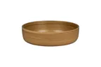 image of RAK Porcelain EABW26SAB - 10" Round Brown Ceramic Bowl, 91 oz, Dishwasher Safe - 2/Case