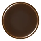 image of RAK Porcelain EACP16RT - 6.3" Round Flat Coupe Rim Porcelain Plate, Oven Safe - 24/Case