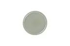 image of RAK Porcelain EACP21SAQ - 8.25" Round Coupe China Plate, Stoneware, Green, Microwave Safe - 12/Case