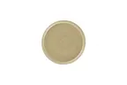 image of RAK Porcelain EACP21SBI - 8.25" Coupe Ceramic Plate, Beige, Microwave & Dishwasher Safe - 12/Case