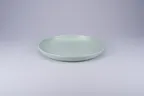 image of RAK Porcelain EACSH27SAQ Shallow Bowl 10.6" Aqua Green Ceramic, Dishwasher Safe, Round - 6/Case